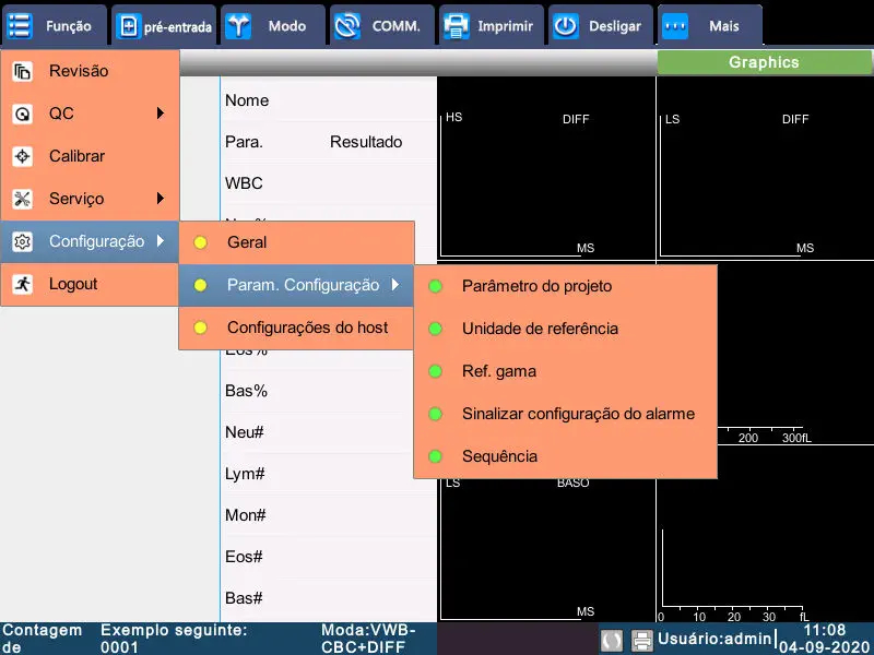 Hospital Lab Fully Automated 5 Part Differentiation Hematology Analyzer