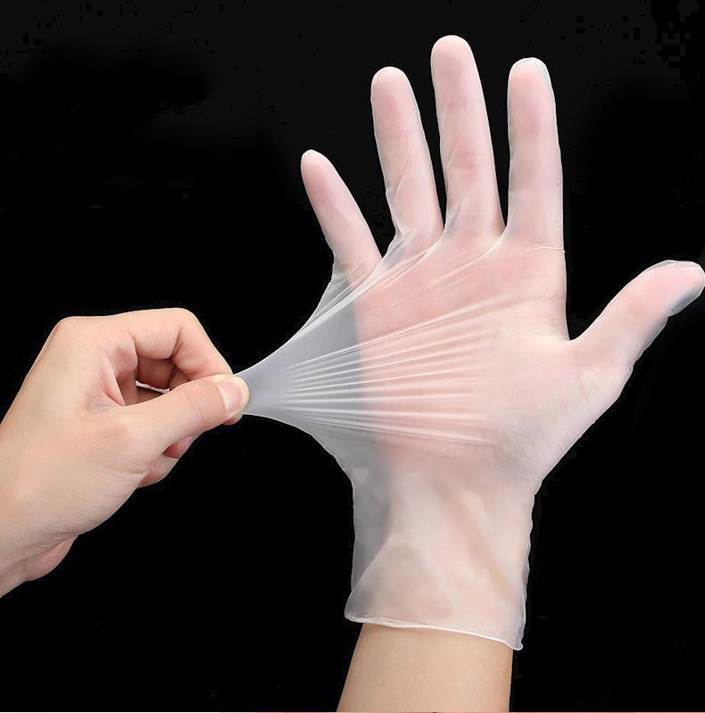 Disposable Transparent PVC Vinyl Examination Gloves
