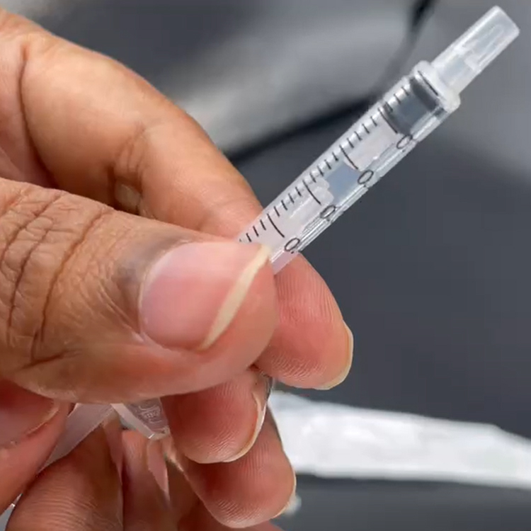 Disposable Safety Auto Disable Immunization Syringes 0.5ml